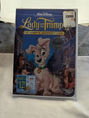 Lady and the Tramp II: Scamps Adventure (DVD, 2001) Walt Disney New Sealed
